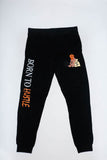 Black "BTH" Sweatsuit Set